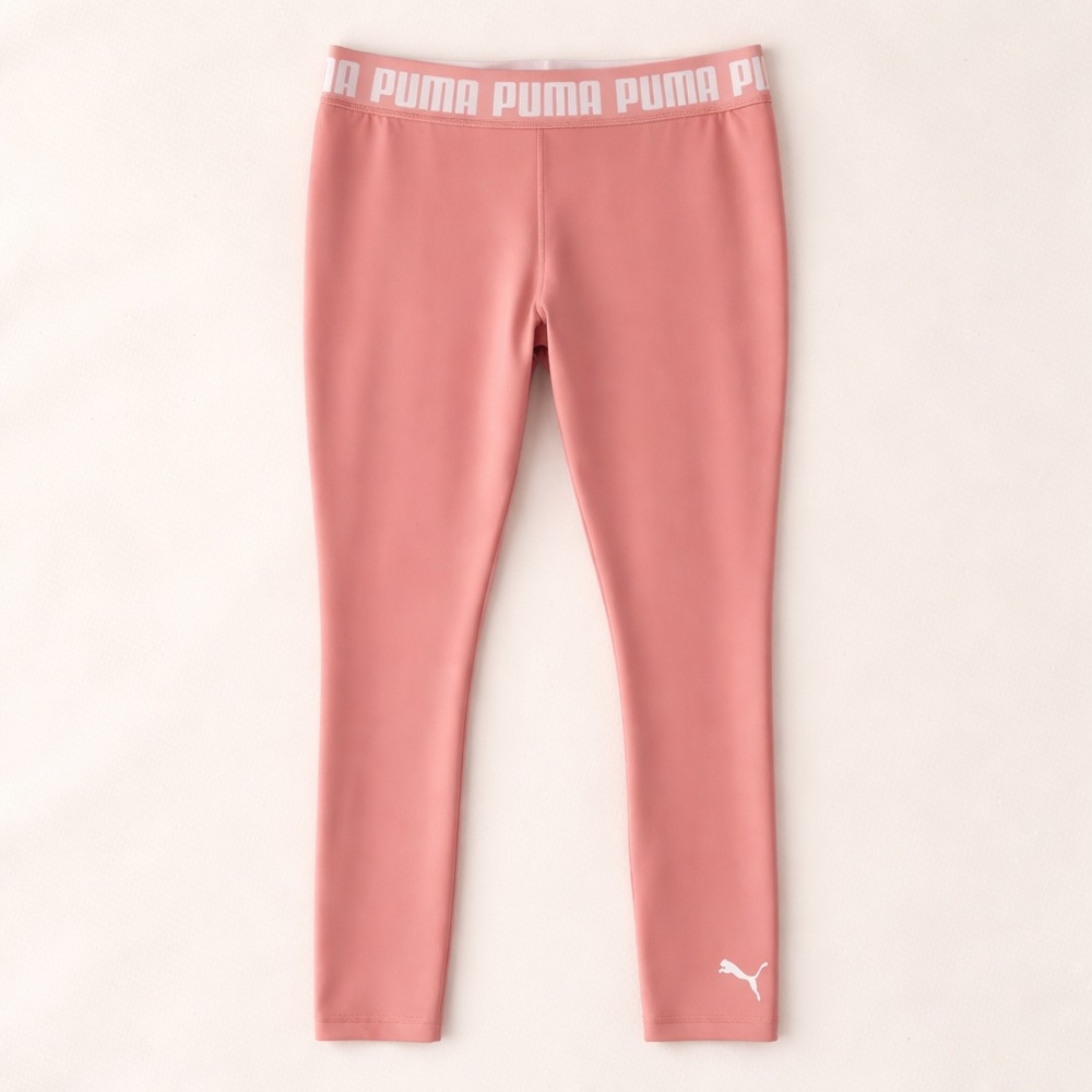 PUMA Train Strong High Waisted Leggings Pink DryCell Athletic Workout Pants Sz L - Picture 6 of 14